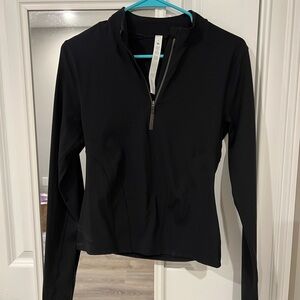 Black Lululemon quarter zip